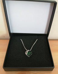 Austrian Crystal Healing Heart Pendant Necklac luxora jewellery