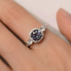 Fashion Women Wedding Silver Filled Ring