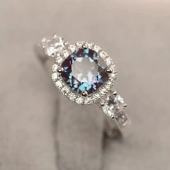 Fashion Women Wedding Silver Filled Ring