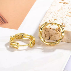 Silver Double Twist Hoop Circle Huggie Earrings Women